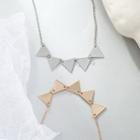 Triangle Alloy Necklace