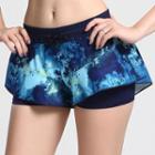 Print Frilled Quick Dry Skort