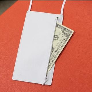 Zip-front Pouch With Strap