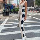 Sleeveless Print Fitted Jumpsuit