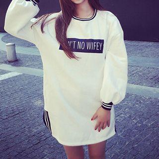 Fleece-lined Pullover Dress