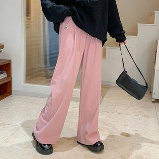 Corduroy Wide Leg Dress Pants