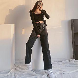 Details Loose-fit Straight-cut Jeans