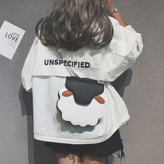 Sheep Crossbody Bag Black - One Size
