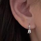 Tulip Stud Earring 1 Pair - Silver - One Size