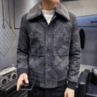 Fleece Collar Shirt Jacket