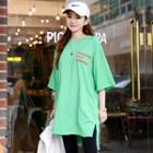 Distressed Loose-fit T-shirt