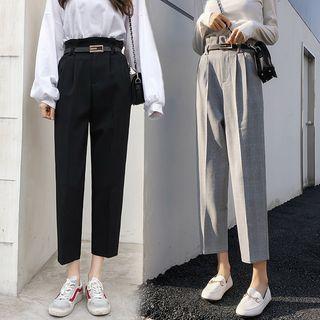 High-waist Loose-fit Straight-leg Jeans