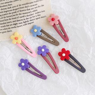 Matte Flower Hair Clip