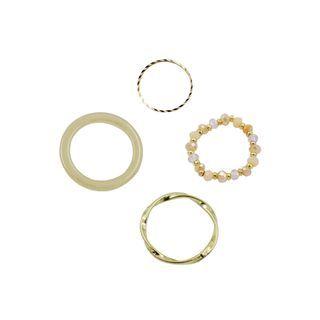 Various Ring Set (4 Pcs) One Size