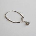 925 Sterling Silver Crown Bracelet Silver - One Size