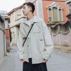 Long-sleeve Cargo Button Jacket
