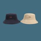 Fish-embroidery Bucket Hat