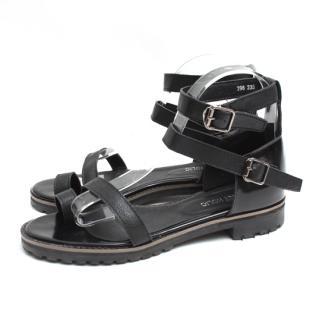Buckled Ankle-strap Sandals