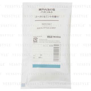 Muji - Bath Salt Eucalyptus & Mint 40g