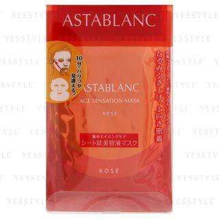 Kose - Astablanc Age Sensation Mask 6 Pcs