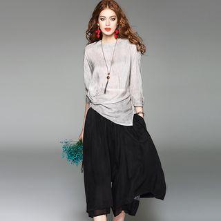 Silk Linen Top