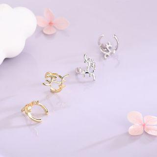 925 Sterling Silver Branch Ear Cuff
