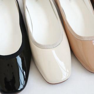 Colored Patent Flats