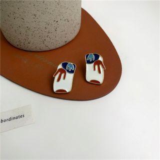Print Drop Earring