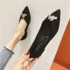 Knot Accent Pointy Flats