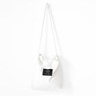Lettering Two-way Bag White - One Size