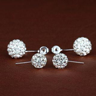 Faux Crystal Swing Earring