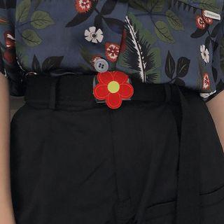 Flower Canvas Belt