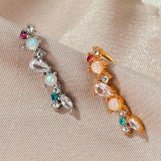 Rhinestone Gemstone Earring