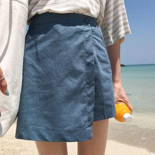 Elastic Waist Skort