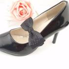 Set: Bow-accent Shoe Decoration + Shoes Strap
