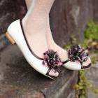Corsage-accent Flats