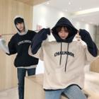 Couple-matching Color-panel Hoodie