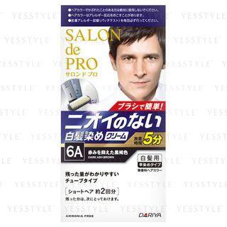 Dariya - Salon De Pro Hair Color Mens Speedy (#6a Reddish Black Brown) 1 Set