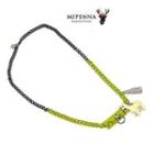 Velvet Alpaca - Necklace Green - One Size
