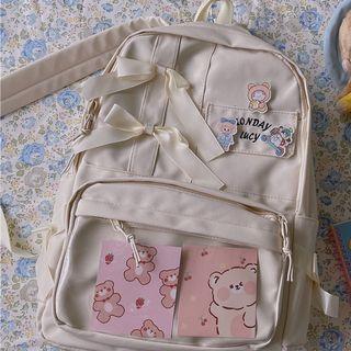 Pvc Panel Bow Lightweight Backpack