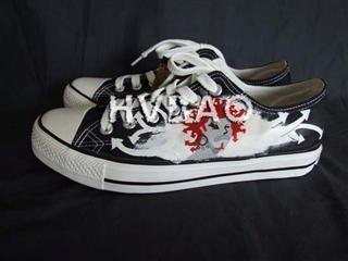 Red-head Rocker Canvas Sneakers