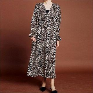 Chiffon Leopard Dress With Mom