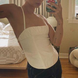 Open Back Strappy Camisole Top