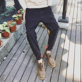 Color Block Straight Fit Pants