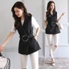 Hoop-accent Vest