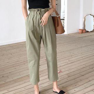 Paperbag Tapered Pants