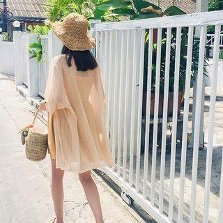 3/4-sleeve Knit Cardigan