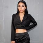 Crop Blazer