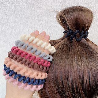 Knit Cable Wire Hair Tie