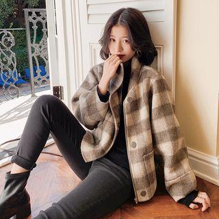 Cropped Zip Coat