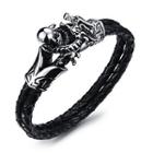 Dragon Braided Genuine Leather Bracelet