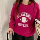 Rugby Print Sweatshirt