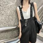Sleeveless Top / Wide-leg Romper