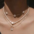 Faux Pearl Necklace (various Designs)